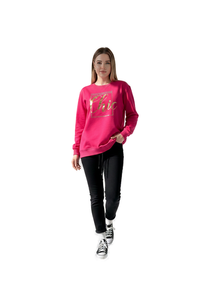 Світшот завязки Pink Daisy Малиновий onesize 6334 фото