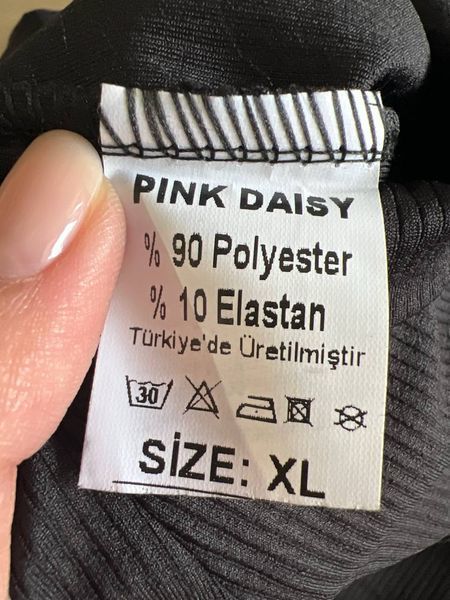 Лосини норма рубчик Pink Daisy Синій S 1818 фото