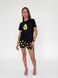 Жіноча літня піжама з футболкою та шортами Pink Daisy 2396 фото 5
