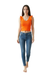 Майка Pink Daisy Помаранч onesize 0732 фото 2
