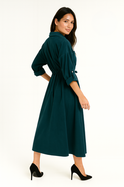 Сукня микровельвет Le-Style Синій onesize 715 фото
