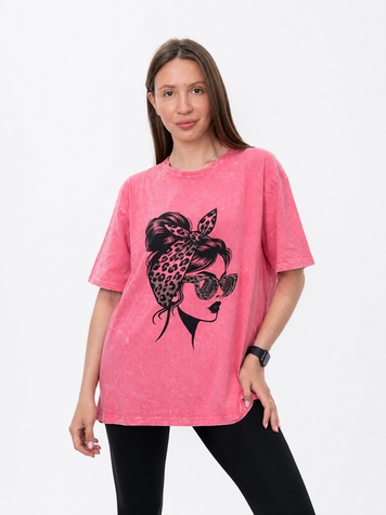 Футболка Pink Daisy Малина M 2843 фото