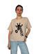 Футболка Pink Daisy Бежевий onesize 7189 фото 1