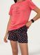 Жіноча літня піжама з футболкою та шортами Pink Daisy 2420 фото 2